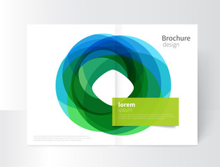 vector abstract business brochure, annual report, flyer, leaflet cover template. geometric abstract 