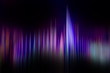 blue pink and purple colorful sound waves in black background