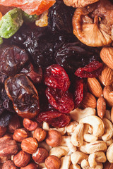 Poster - Dry fruits and nuts 