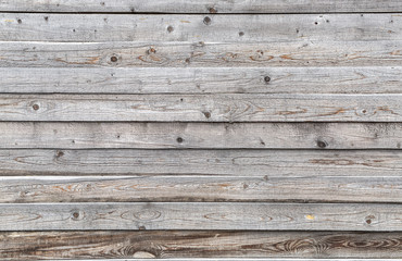 Canvas Print - Old wooden planks.