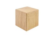 Wooden Cube Block