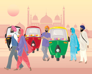 Wall Mural - punjabi life