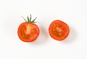 Poster - halved raw tomato