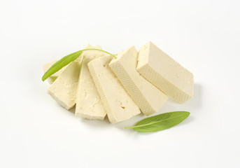 Sticker - Slices of plain firm tofu