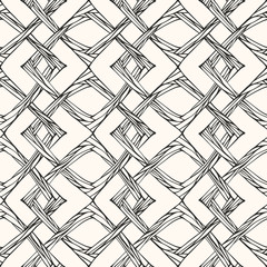 Wall Mural - Seamless pattern with geometric ornament
