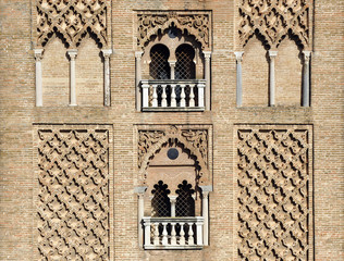 Wall Mural - Giralda de Sevilla, primer plano