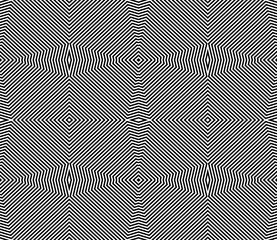 Poster - Symmetric grid, mesh pattern. Seamlessly repeatable.