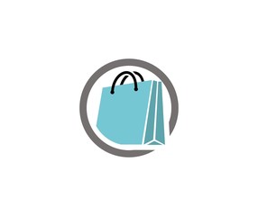 Canvas Print - Shopping logo