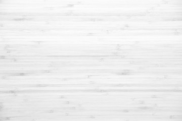 Wall Mural - White wood panel texture background