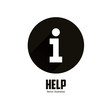 © Jemastock - Help design. Question mark icon. Flat illustration