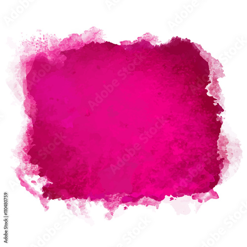 purpurowa-plama-akwarelowa-na-bialym-tle