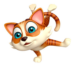 fun cat funny cartoon character