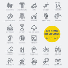 Academic Disciplines Icon