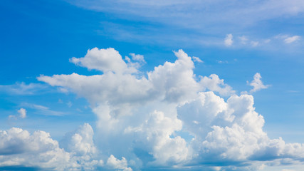 Wall Mural - cloud  with blue sky