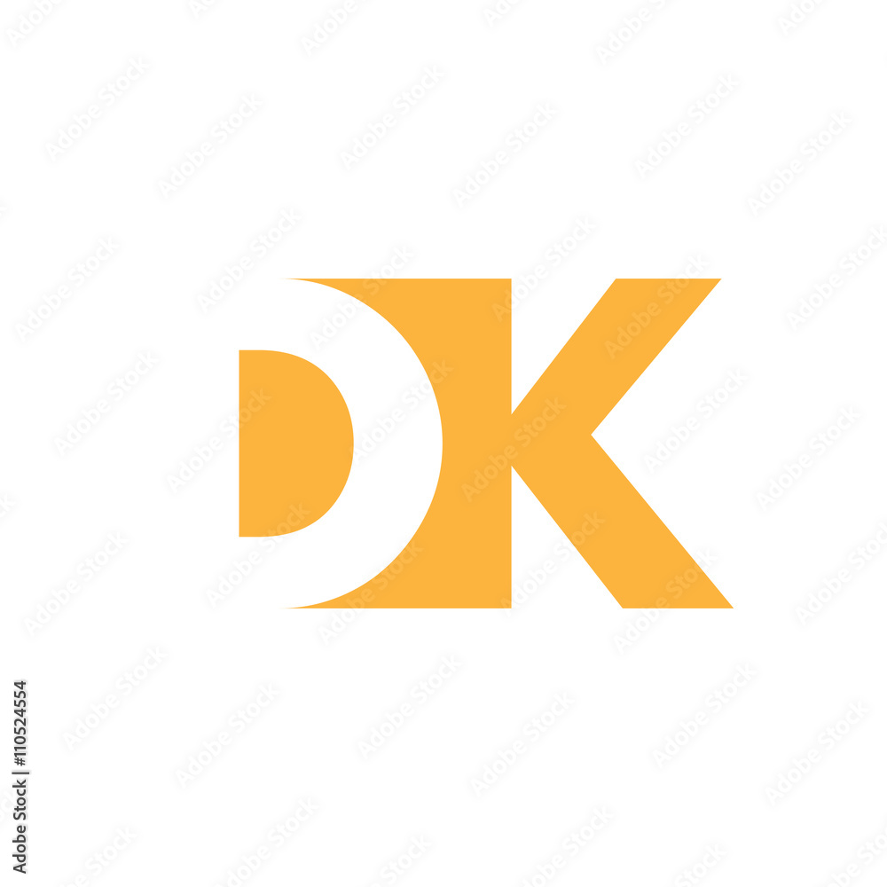 DK Logo | Vector Graphic Branding Letter Element | jpg, eps, path, web ...