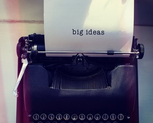 Poster - Composite image of big ideas message on a white background