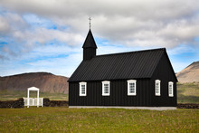 Icelandic Black Wooden Church