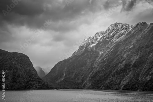 Parc national de Fiordland Scenic in - South Island of New Zealand Tableau sur Toile