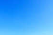 Leinwandbild Motiv clear blue sky background