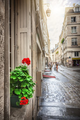 Canvas Print - Street in Paris