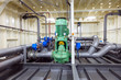 © Nightman1965 - Water pump installed on drill ship - Industrial zone.