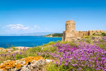 le castella at capo rizzuto, calabria, italy