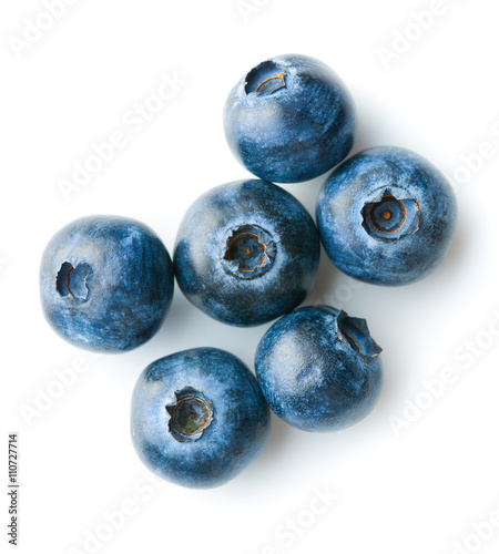 Plakat tasty blueberries