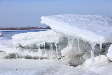 ice water and the sky