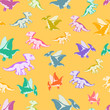 cheerful multi-colored Dinos