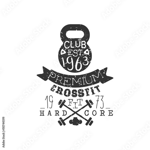 Fényképezés  Vintage Gym Fitness Stamp Collection