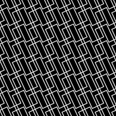 Poster - Abstract repeatable background, pattern. Monochrome vector textu