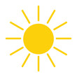 © PeoGeo - Sun yellow color icon