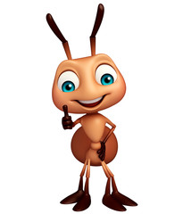 Sticker - cute Ant funny cartoon character