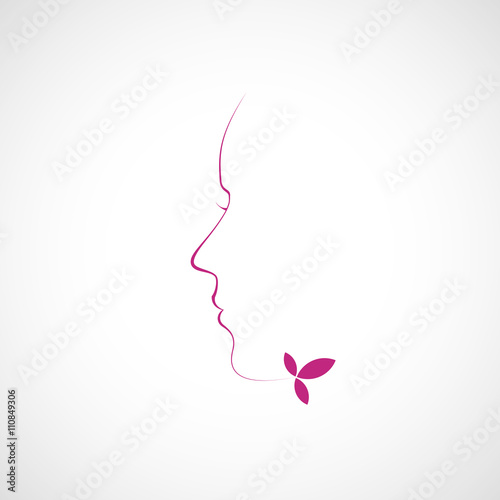 Visage Profil Stock Vector Adobe Stock Visage Profil Stock Vector Adobe Stock