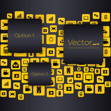 Abstract Creative concept vector empty speech bubbles. For web and mobile applications isolated on background, illustration template design, presentation, business infographic and social media icon