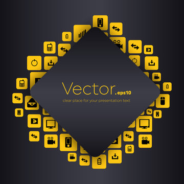 Abstract Creative concept vector empty speech bubbles. For web and mobile applications isolated on background, illustration template design, presentation, business infographic and social media icon