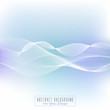 © leila_divine - Abstract vector background. Waved lines for card, brochure, website, flyer design. Elegant background for business presentations. White and light blue colors