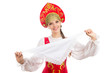 © stas_80 - beautiful  smiling russian girl in folk costume