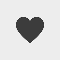 Poster - Heart icon, Heart icon eps10, Heart icon vector, Heart icon eps, Heart icon jpg, Heart icon path, Heart icon flat
