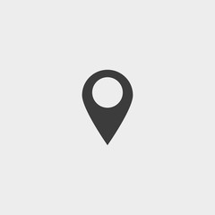 Leinwandbilder - Pin icon, Pin icon eps10, Pin icon vector, Pin icon eps, Pin icon jpg, Pin icon picture, Pin icon flat, Pin icon app, Pin icon web, Pin icon art, Pin icon, Pin icon object