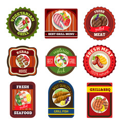 Sticker - Grill Dishes Emblems