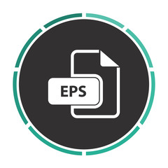 Poster - EPS computer symbol
