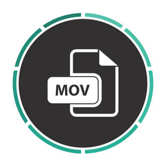 Poster - MOV computer symbol