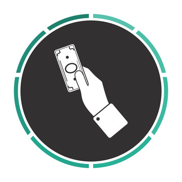 Money computer symbol