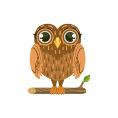 Poster - Owl Friendly Forest Animal