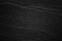 Dark Grey Black Slate Background Or Natural Stone Texture.