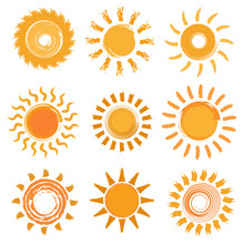 Sun Icons Collection. 