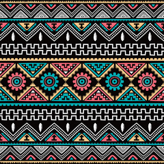 Wall Mural - native ethnic seamless pattern