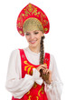 © stas_80 - beautiful  smiling russian girl in folk costume