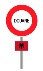 Poster - Douane de l'Albanie